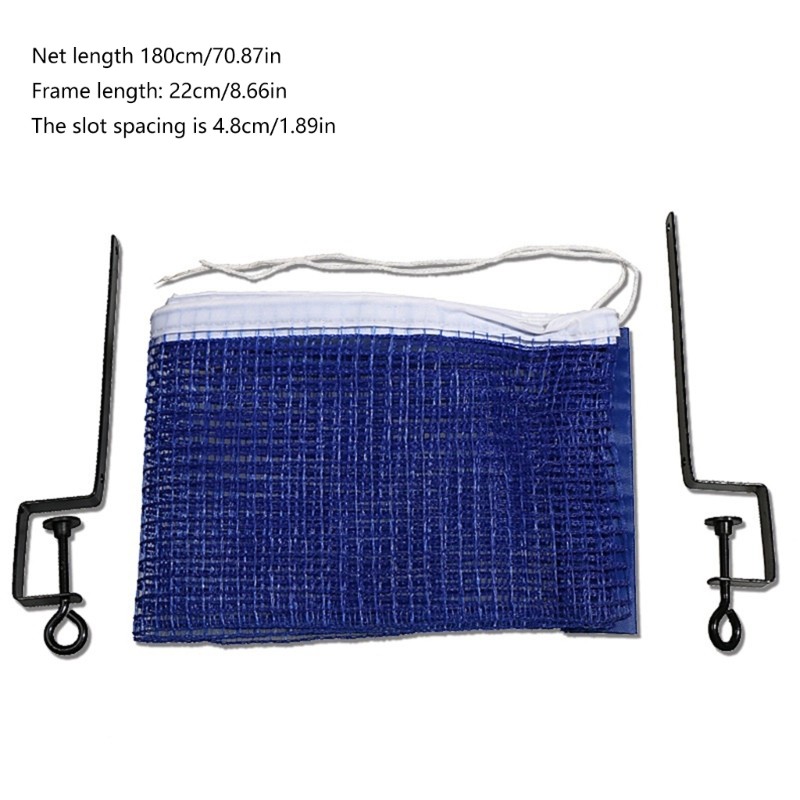 Table Tennis Practices Net Pingpong Training Net with Adjustable Bracket