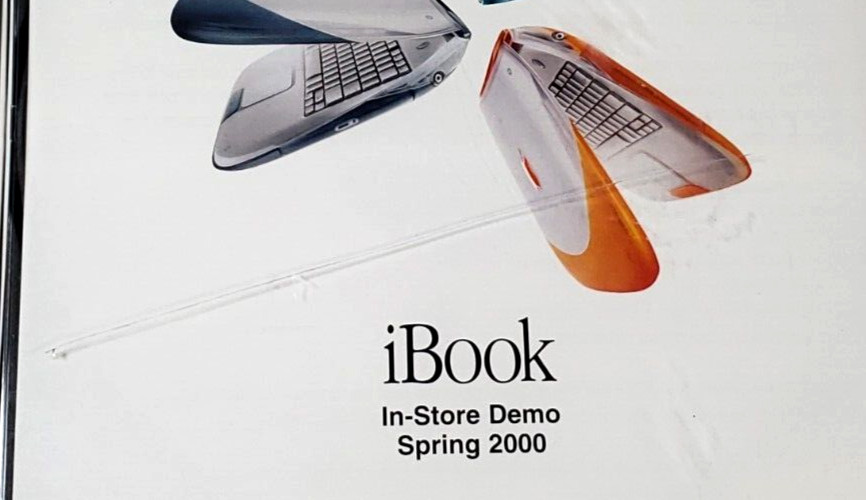 Apple Computer iBook In-Store Demo CD Spring 2000 In Original Case