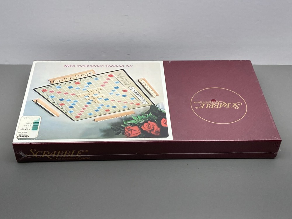 Scrabble Crossword Game 1971 Version Selchow & Righter New Sealed