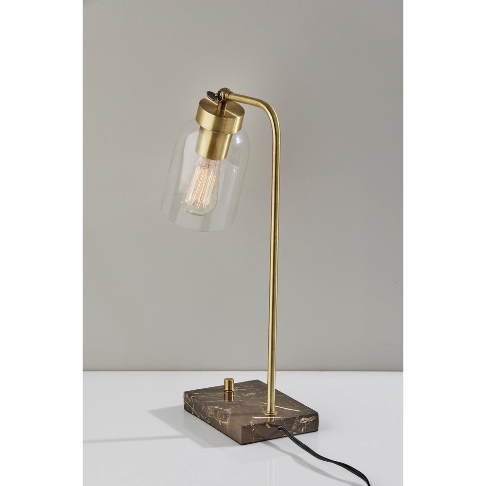 Adesso Bristol Desk Lamp Black Black N/A