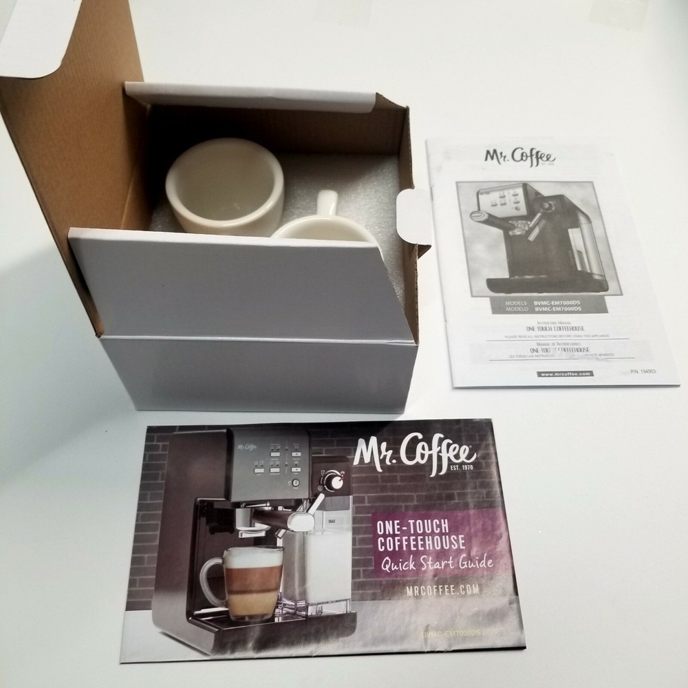 Mr. Coffee BVMC-EM7000DS Home Kitchen 1 Touch 19 Bar Pump Automatic Cappuccino,