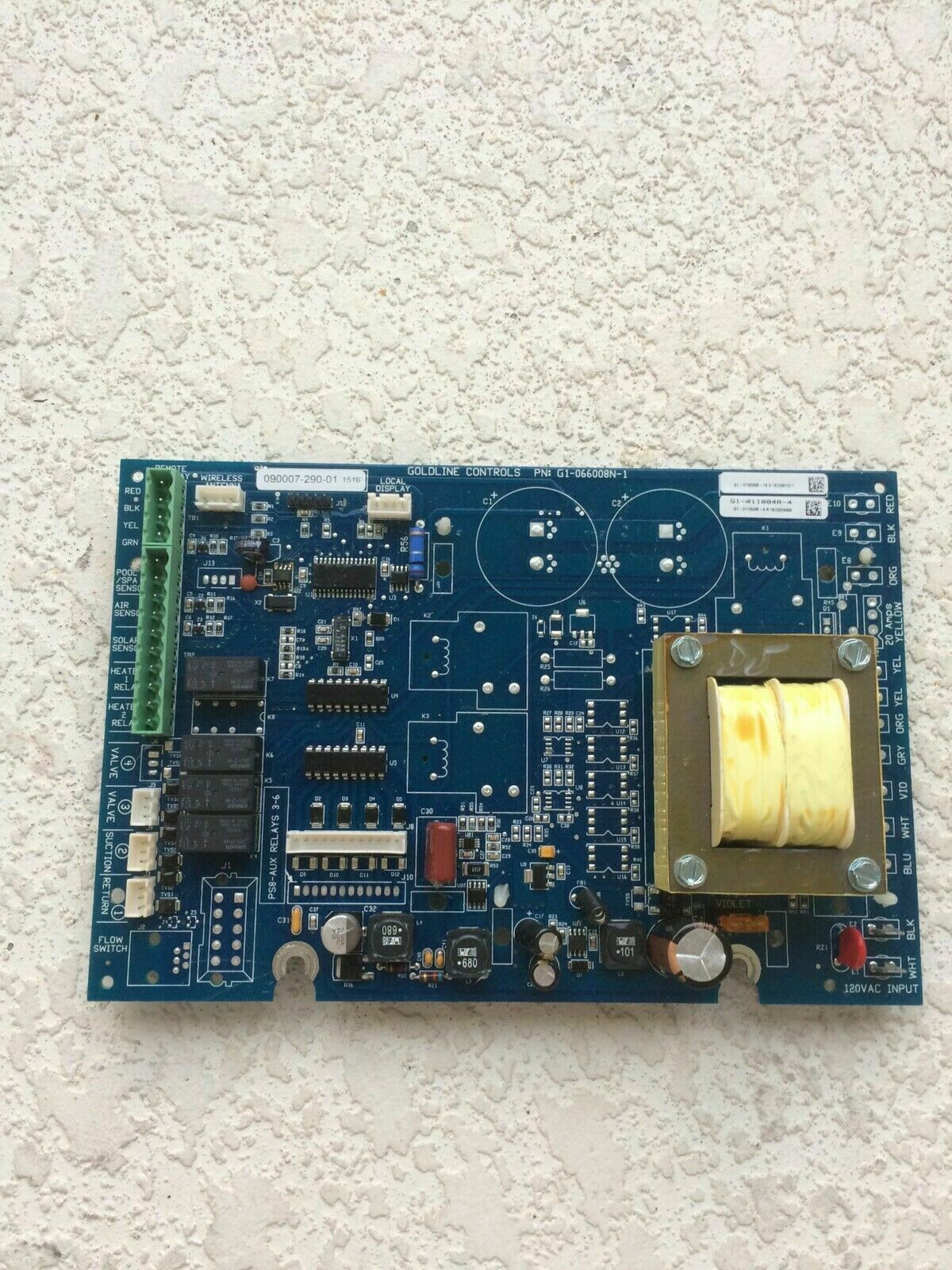 Bad Time clock? REPAIR SERVICE for YOUR bad HAYWARD ECOMMAND 4, GLX-PCB-HPC-4