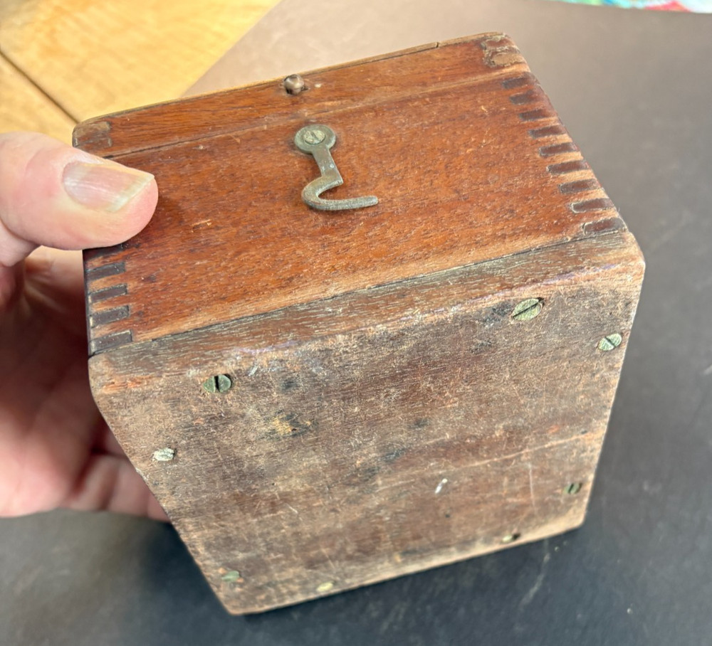 Antique Boxed Dirigo Nautical Maritime Ship Compass