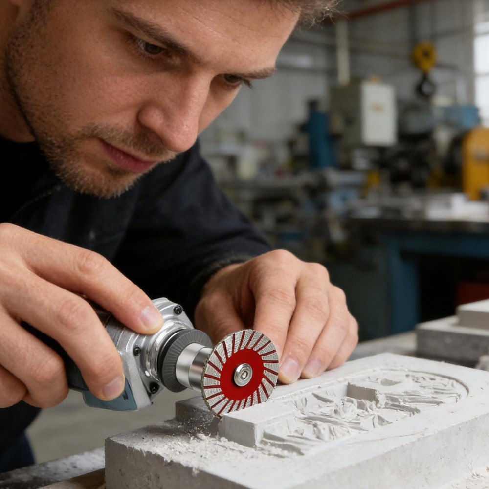 Tile Cutting Disc 40mm Mini Precision Cutting Disc Marble Cutter Wheel