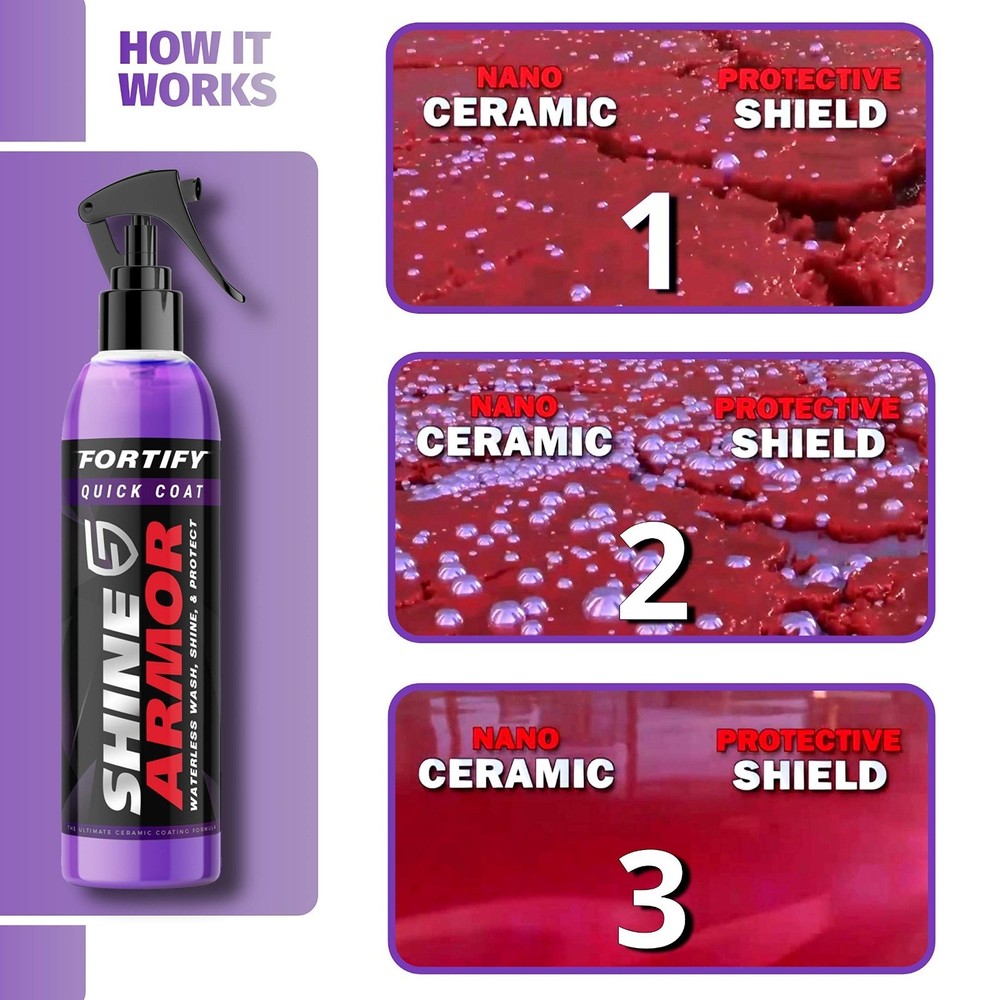 SHINE ARMOR Fortify Quick Coat High Performance Ceramic For Sale