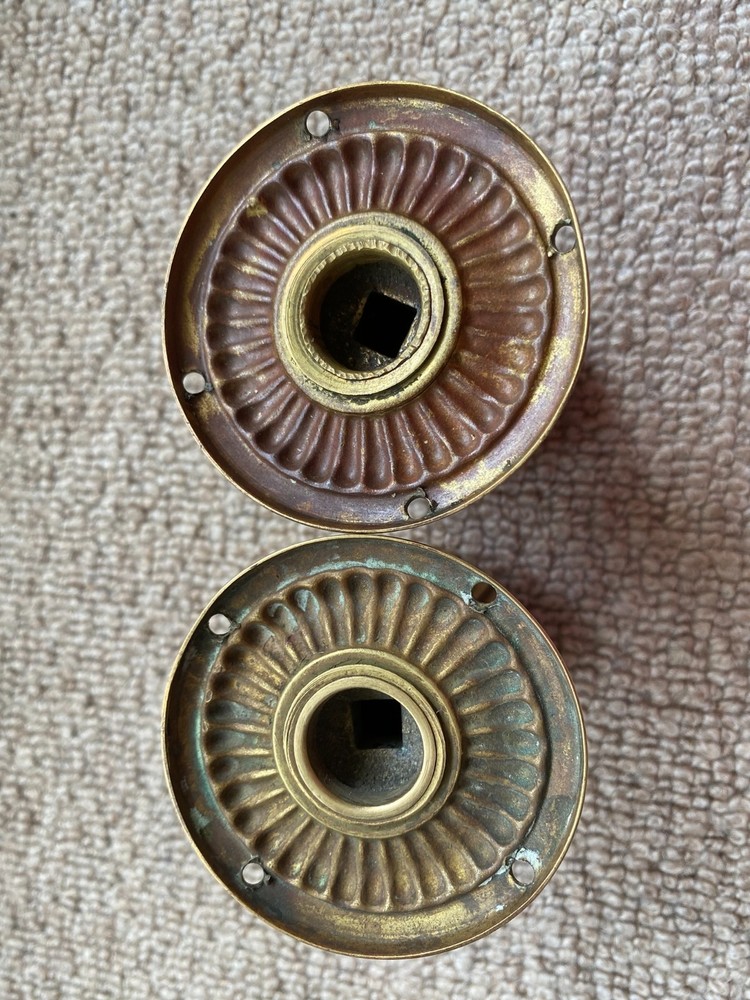 Vintage Brass Door Knobs Reclaimed Architectural Salvage