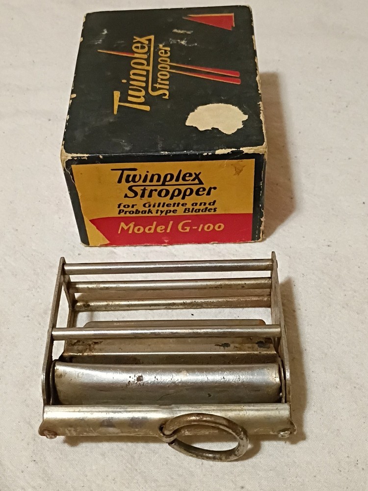Vintage Twinplex Stropper w/Original Box A2