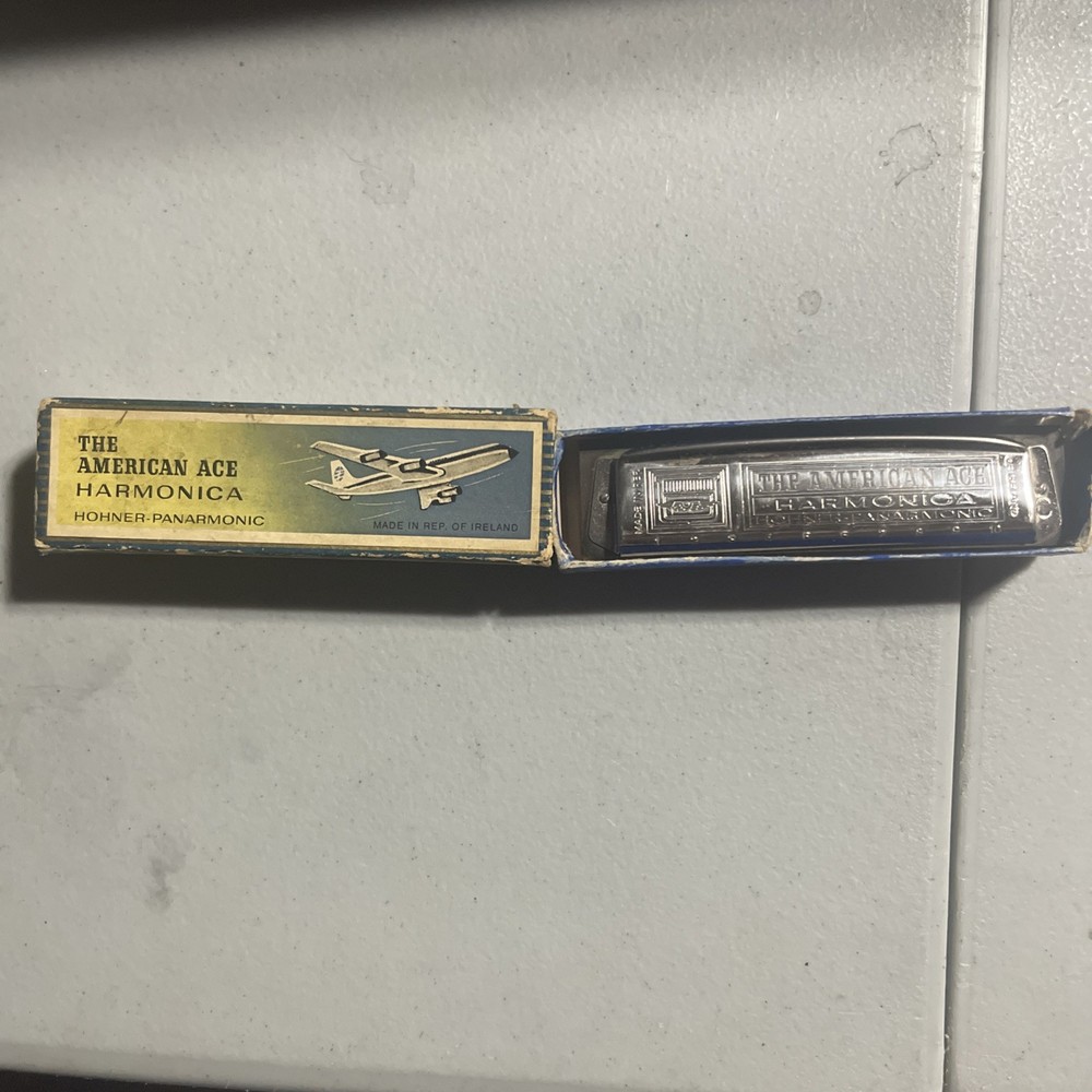 Vintage The American Ace Harmonica Hohner