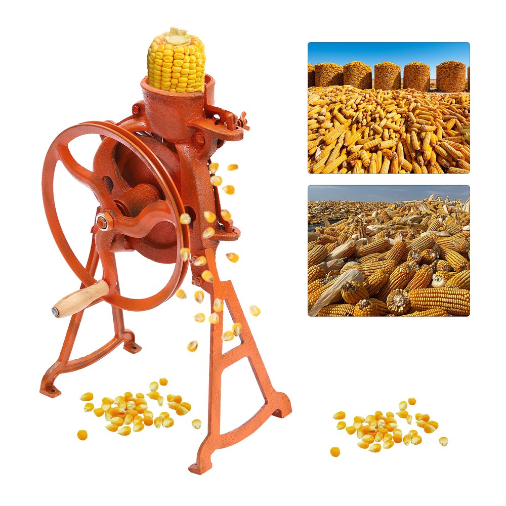 2-In-1 Corn Thresher - Handheld Cob Sheller for Quick Kernel Removal