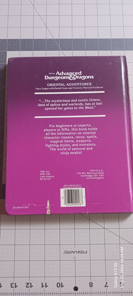 Advanced Dungeons & Dragons Oriental Adventures