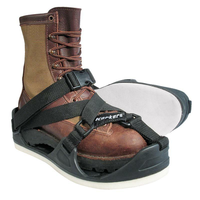 Korkers TuffTrax 3-in-1 Roofing Shoes Safety Sandals Boots Foam Pad