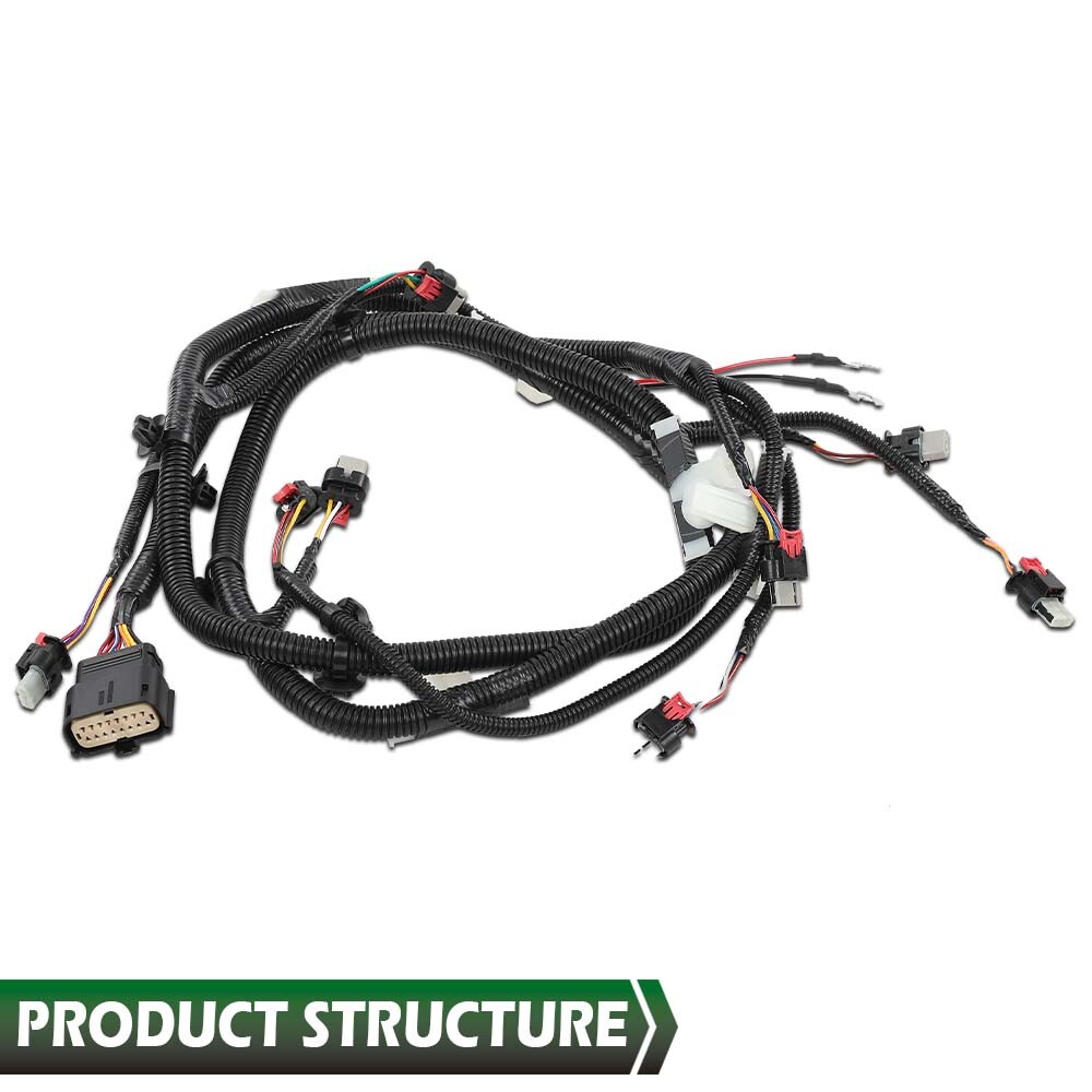 Fit For 2017-2022 Tesla Model 3 Front Bumper Park Assist Sensor Wiring Harness