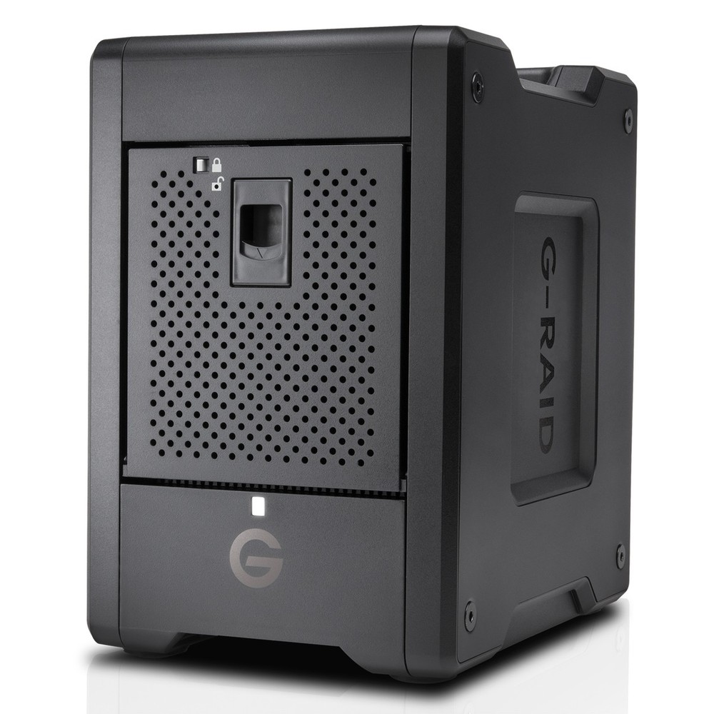 G-Drive G-RAID Shuttle 4-Bay Thunderbolt 3 RAID Array with 104TB (4x 26TB) Remov