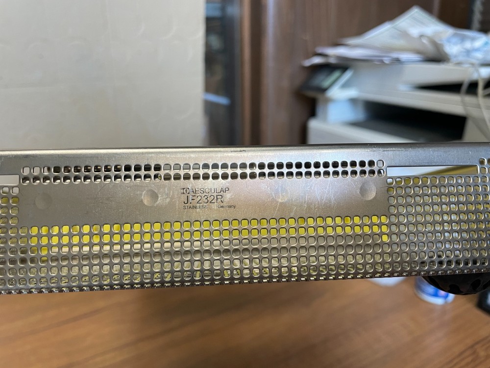 Aesculap JF232R Extra-Long Perforated Basket *