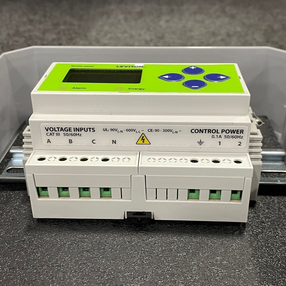 LEVITON 4OUMR-08M Modbus Meter Kit 3-Phase 3W/4W