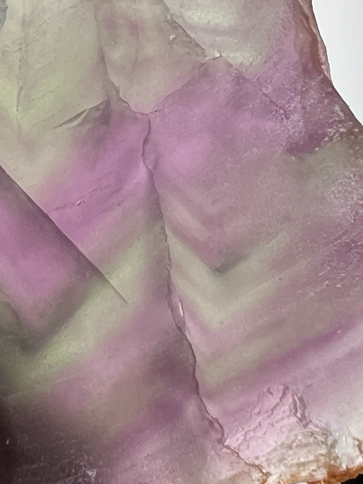 Translucent Purple Fluorite Slab from Gomez Palacio, Durango, Mex. 76 g.