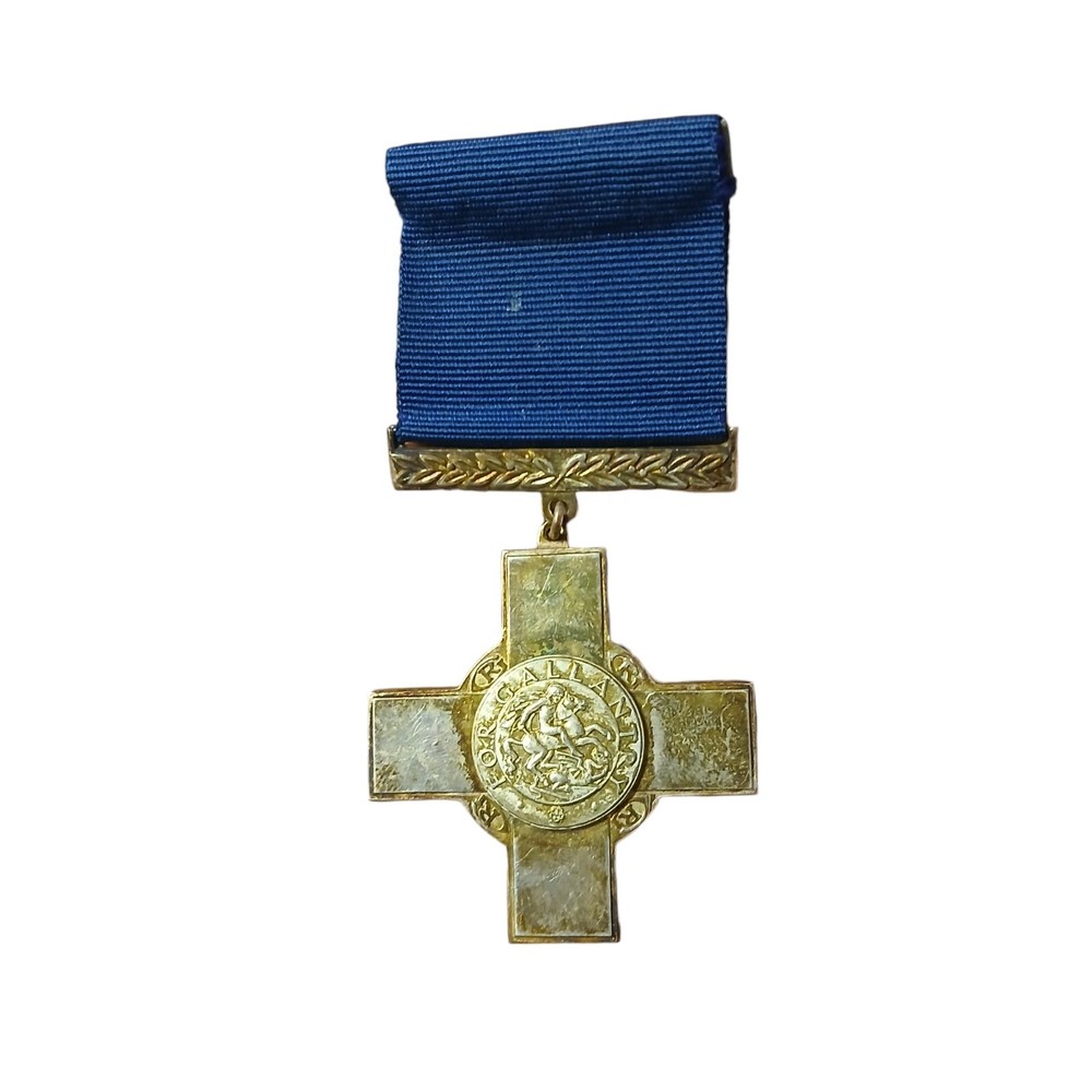 Jeweler Sample - Silver Copy Gallantry George Cross