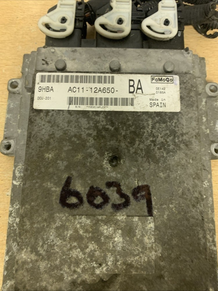 FORD TRANSIT ENGINE CONTROL ECU - AC11-12A650-BA