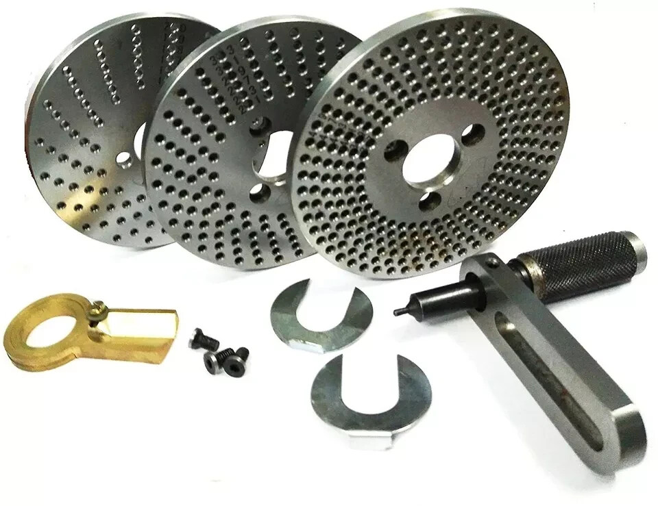 New Dividing Plates Set HV4 /HV6 Rotary Table Milling Machine Tool