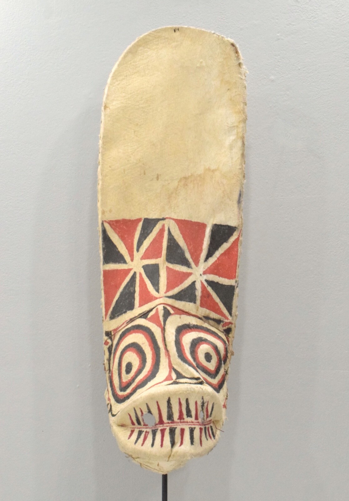 Papua New Guinea Baining Mask Female Secret Society Dance Mask Bark Cloth