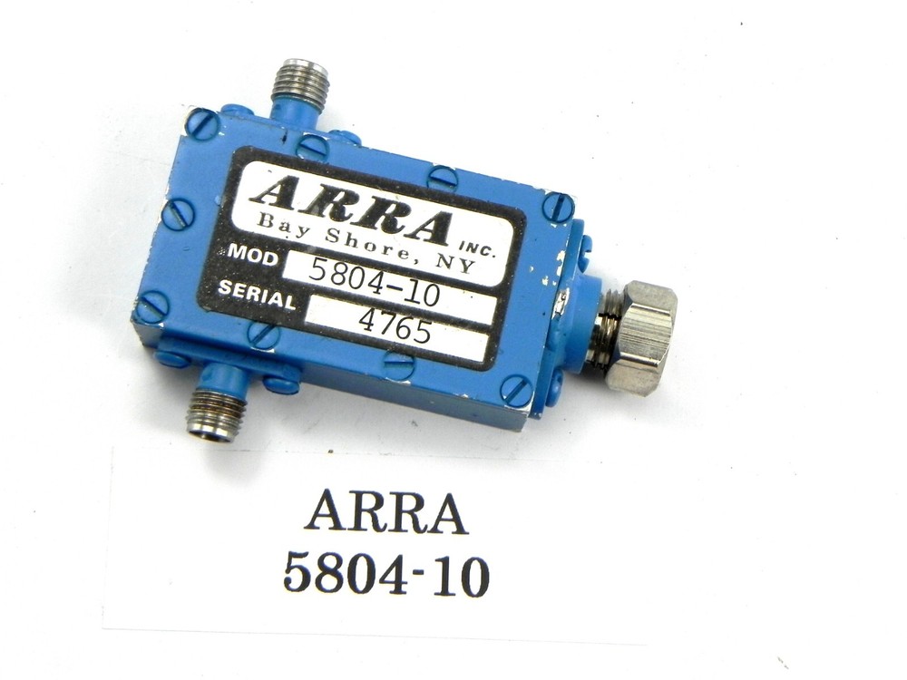 ARRA 5804-10 Variable Attenuator, 0-10 dB, 4-8 GHz, 5 W