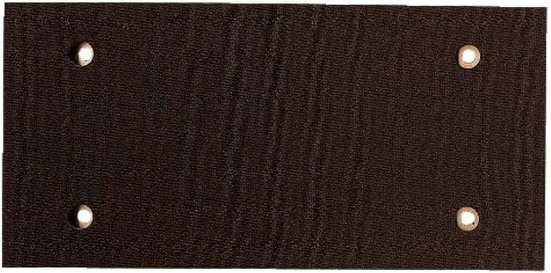XMHF 10 Pcs Rectangle Adhesive Foam Replacement Sander Back Pad Sanding Black