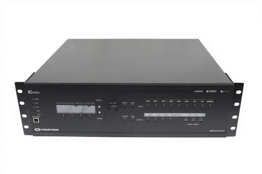 Crestron DMPS3-4K-350-C DigitalMedia Presentation System 4K HDMI DSP