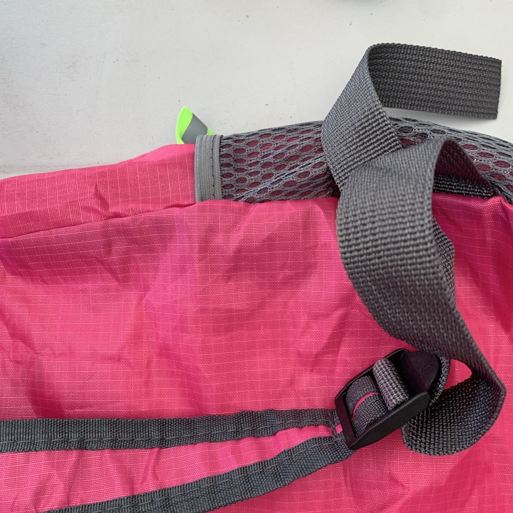 Outdoor Lightweight Packable Pack Travel Backpack Compact Foldable Bag Pink