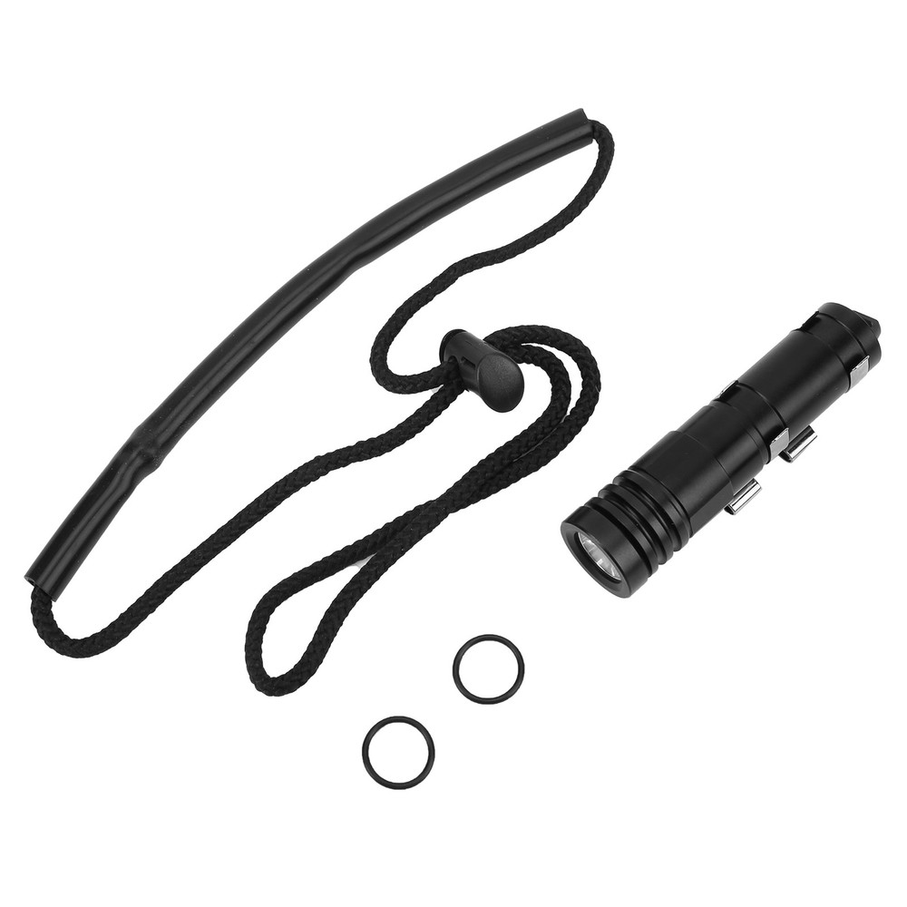 Mini Diving Light 200M Waterproof Underwater LED Flashlight Camping Lantern WT
