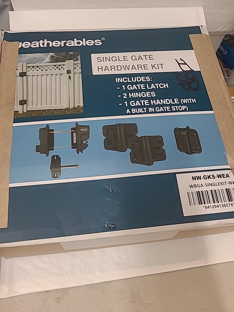 WEATHERABLES NW-GKS-WEA SINGLE GATE HARDWARE KIT NEW