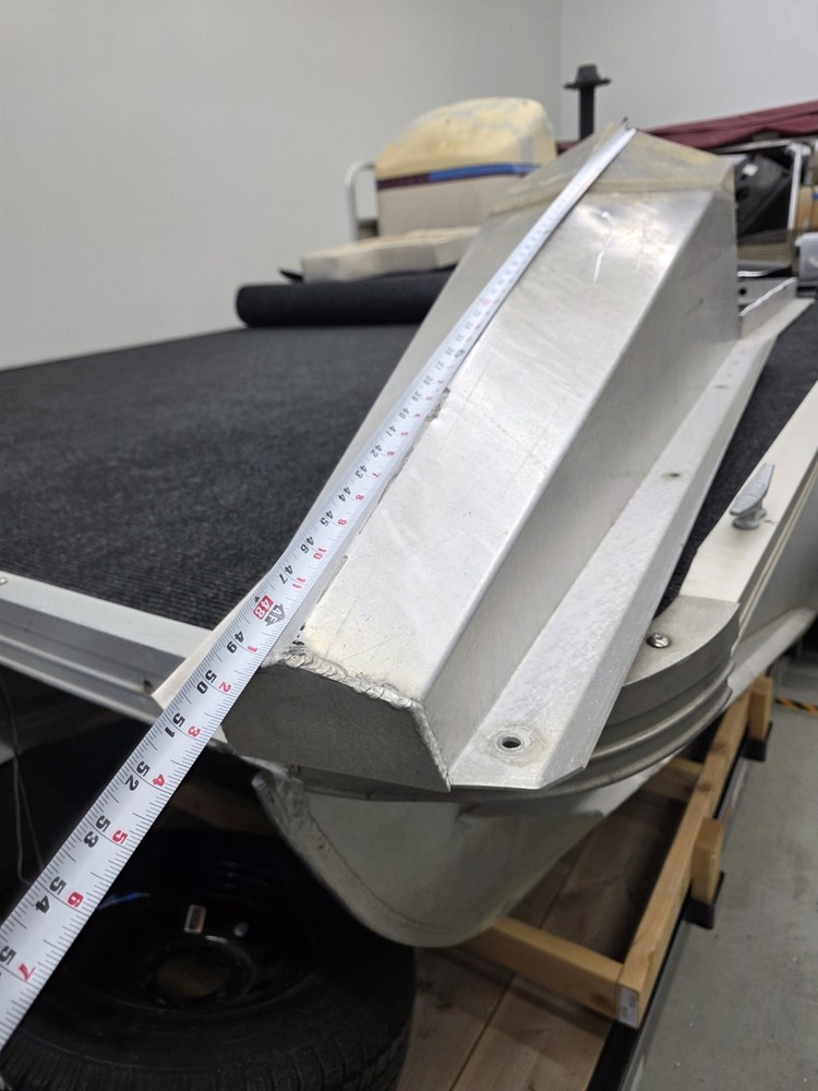 Pontoon Boat Transom Engine Pod Mount | Aluminum