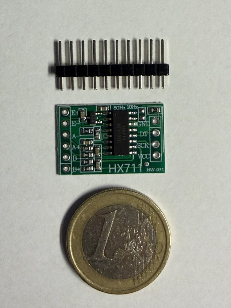 5x HX711 AD Module 24Bit Load Cell Weight Sensor Amplifier 10 Pin Header