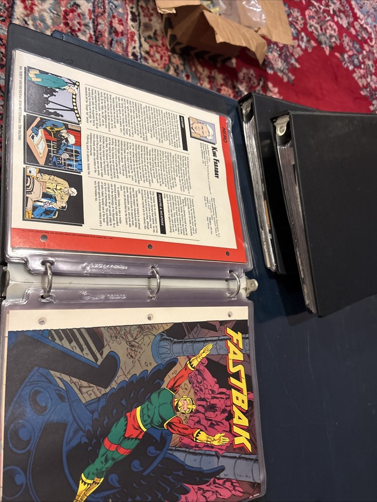 Comic Book Bio Binder
