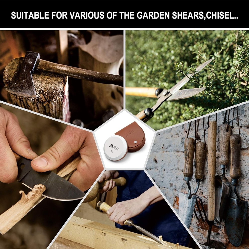 Compact and Lightweight Axe Sharpening Stone - Perfect for Outdoor Adventures