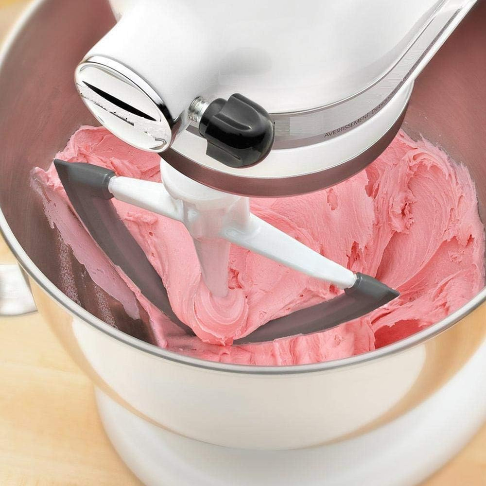 Flex Edge Beater for Kitchenaid Mixer, 4.5-5 Quart for Kitchen Aid Paddle Attach