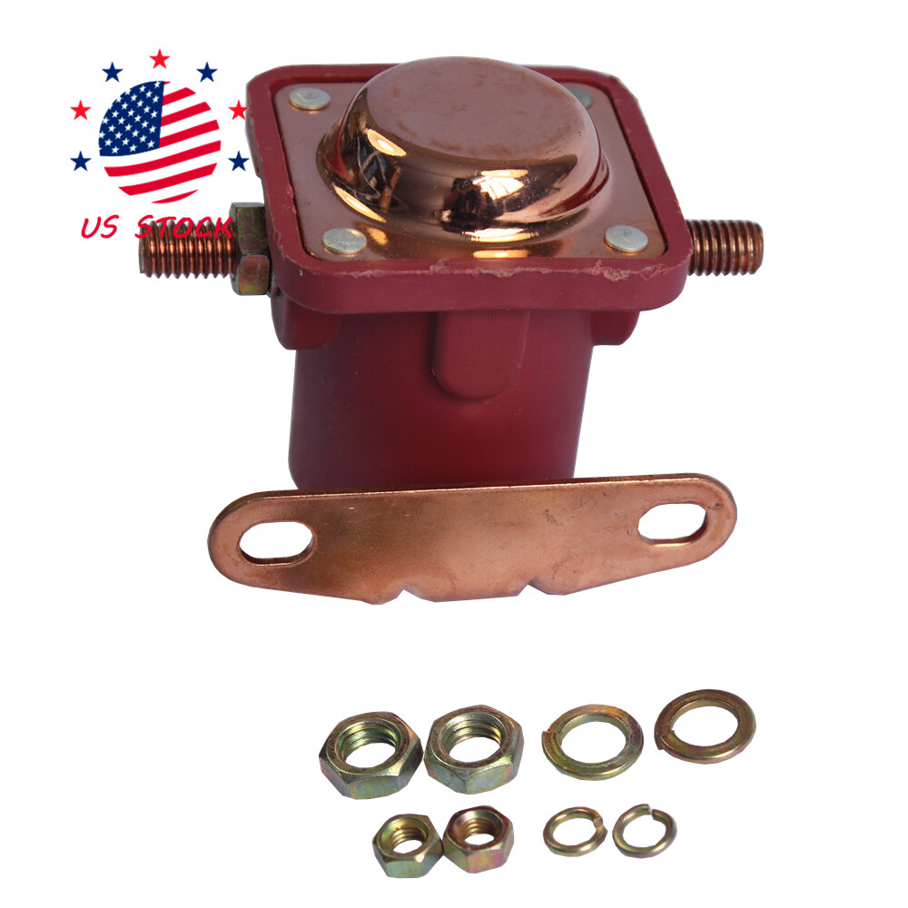 12V Heavy Duty Solenoid Relay Red Fits For Ford Starter Car Truck SW3 SNL135