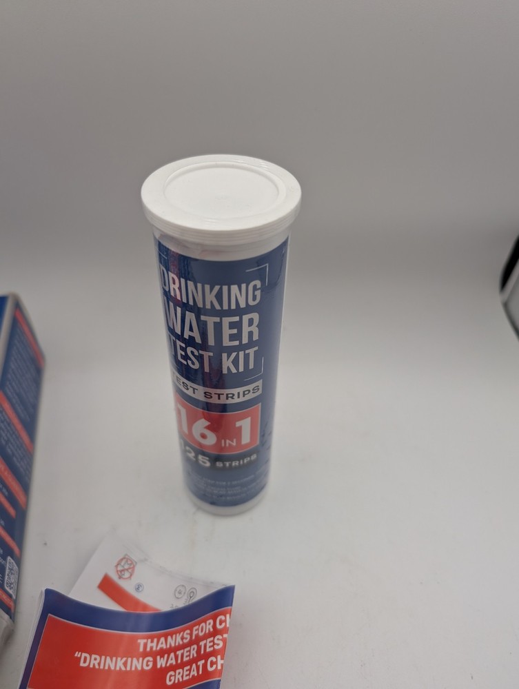 17 Elements Water Testing Kit for PH Hardness,bacteria in Home Tap Water