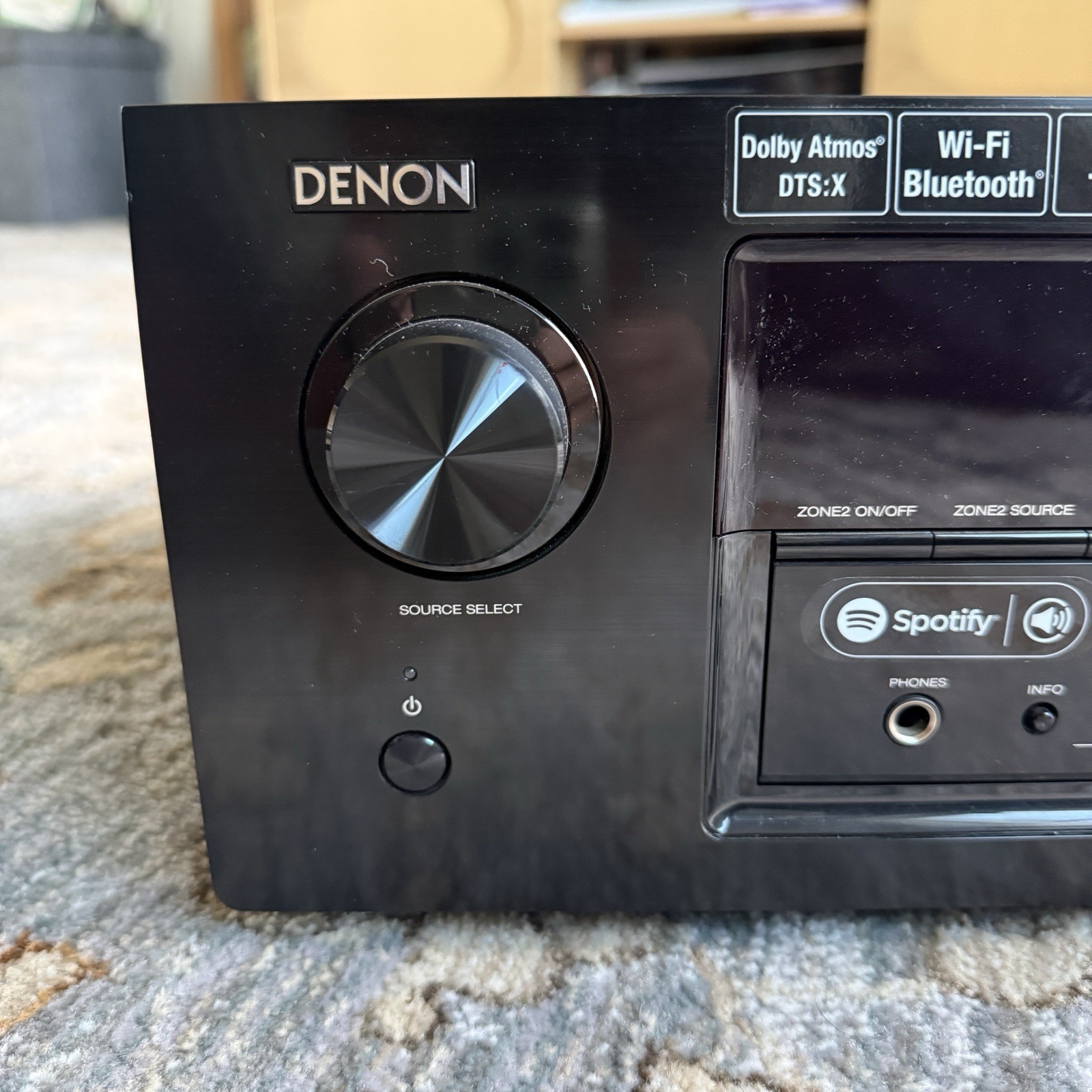 Denon AVR-S920W 7.2 Channel Network A/V Receiver NO REMOTE, Works! Spotify HDMI