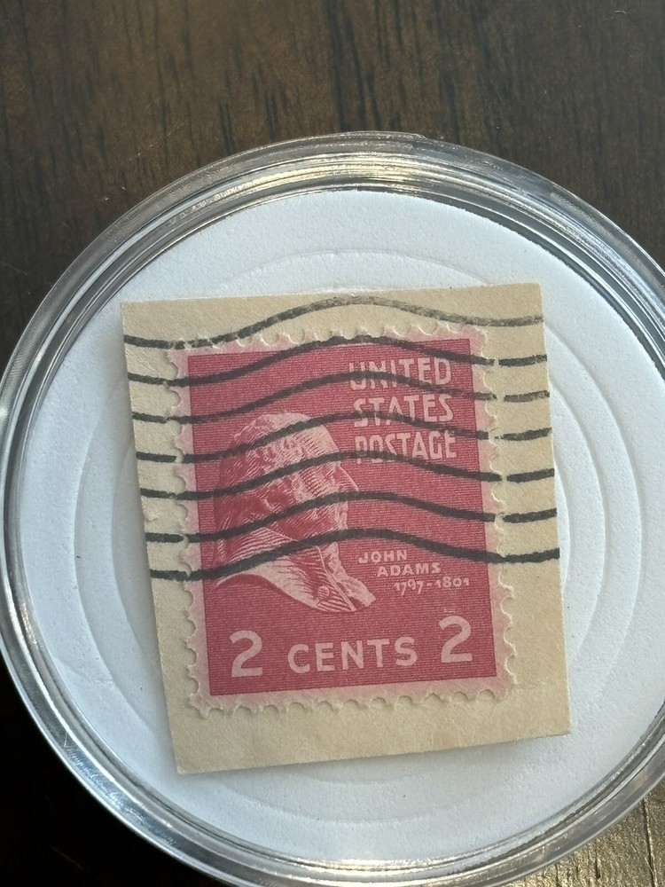 john adams 2 cent stamp