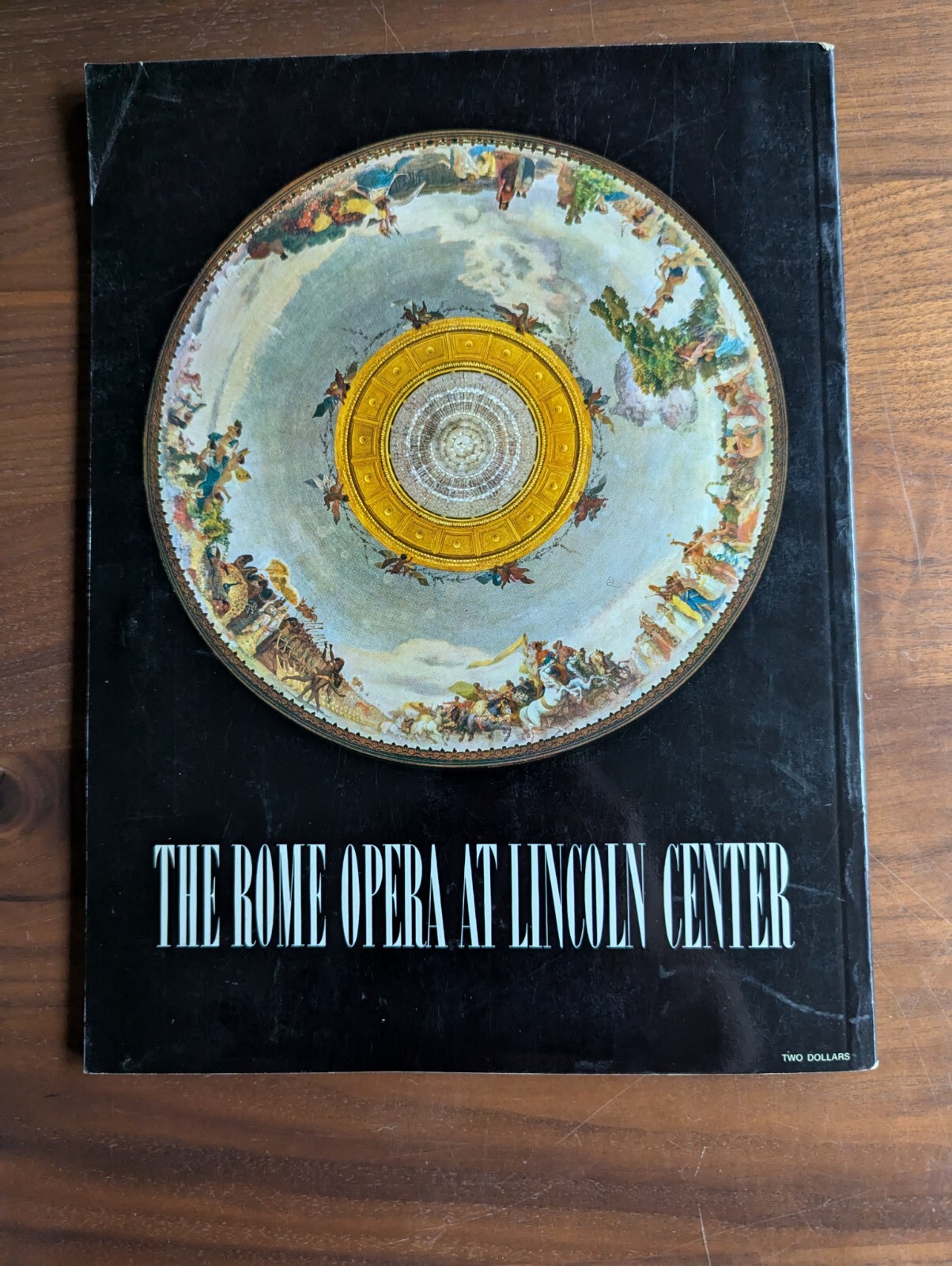 1968 Rome Opera At Lincoln Center Program Book Vintage Ephemera Collectible