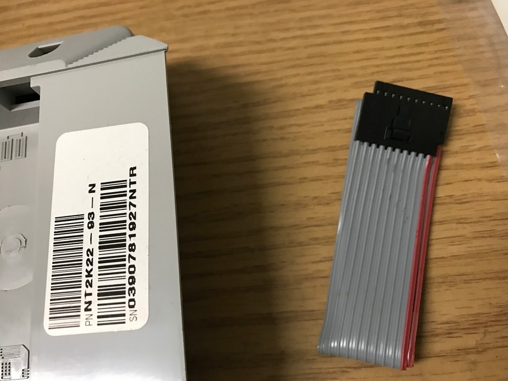 Nortel NT2K22VH93 Addon Module, 22 Button, Gray, for 2616, & 2216