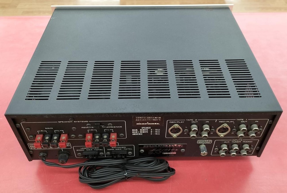 Integrated amplifier transistor Operation confirmed MODEL1040