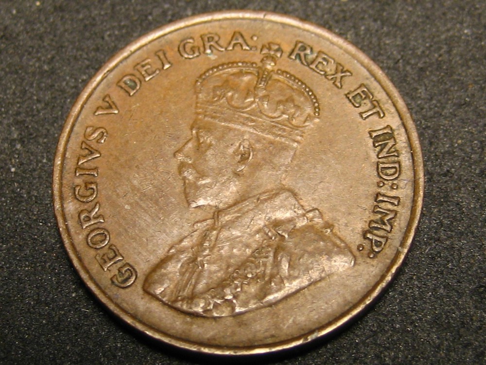 1920 Canadian Small Cent