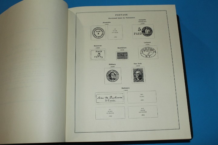 United States Scott National Album Page 2 post 1845-1970 BlueLakeStamps Useful!