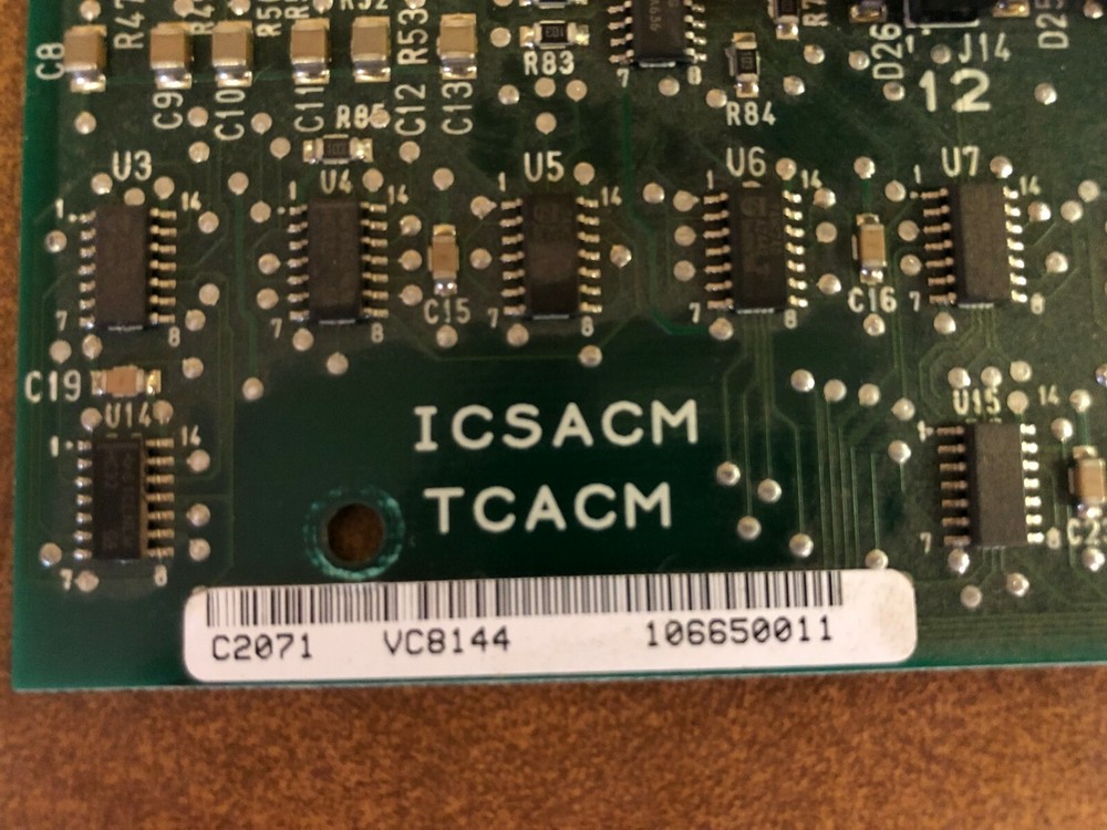 Rauland Borg ICSACM TCACM Board