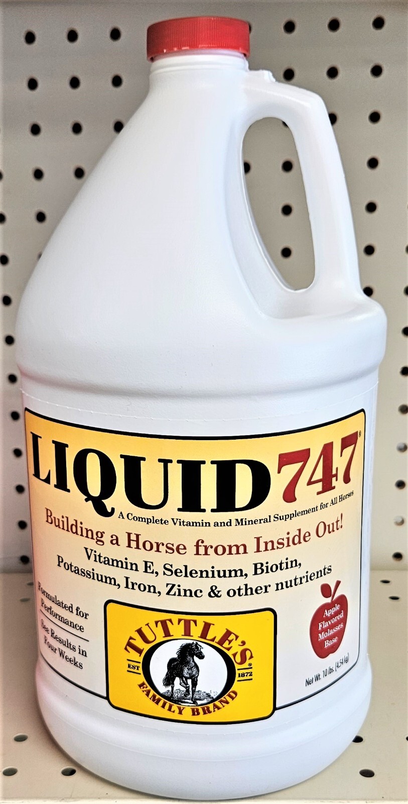 Tuttle's Liquid 747 Equine Calorie Supplement Gallon size