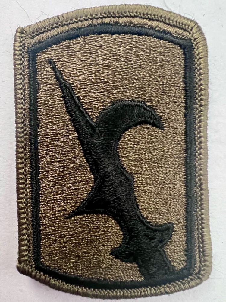 67th Infantry Brigade Subdued US Army Patch