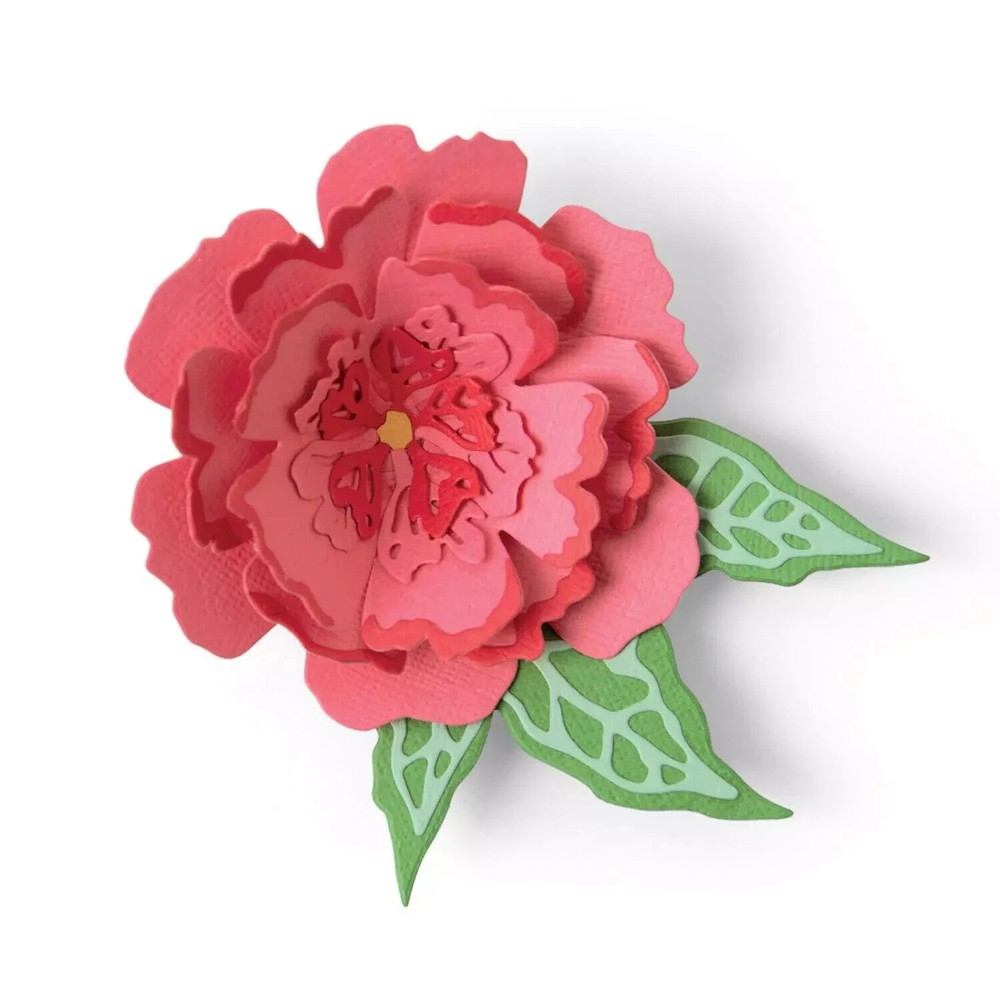 Sizzix Thinlits Pop Up Flower Rose Cutting Dies Jessica Scott Cards 665188 NEW