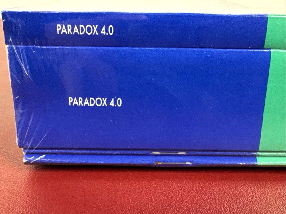 NEW Paradox 4.0 User's Guide, Getting Started, + 2 more Manuals, see description