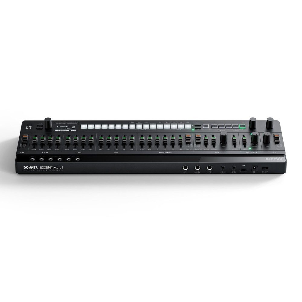 Donner ESSENTIAL L1 Synthesizer 64-Step Sequencer S2C Magnetic Modular System